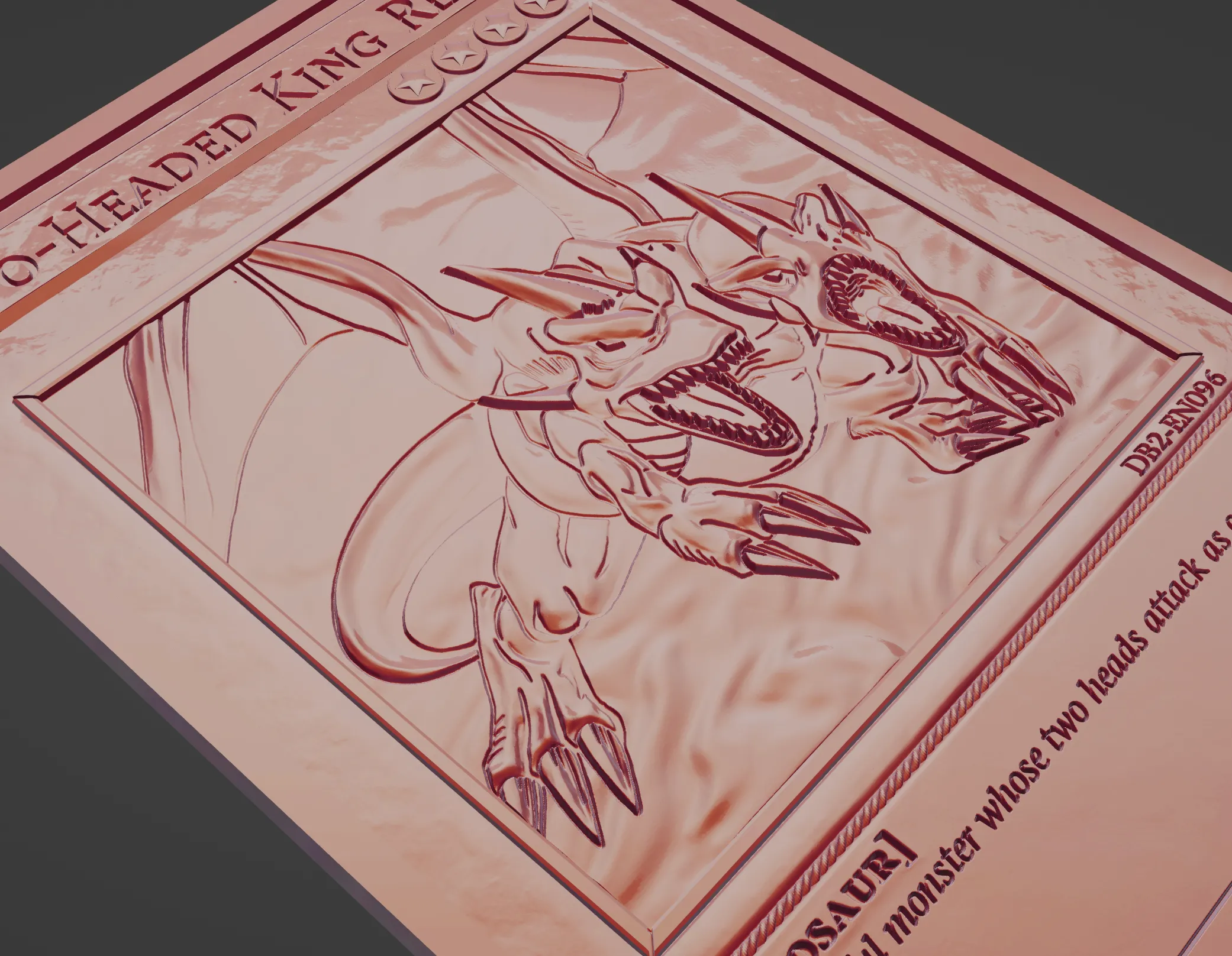Two-Headed King Rex - yu-gi-oh!