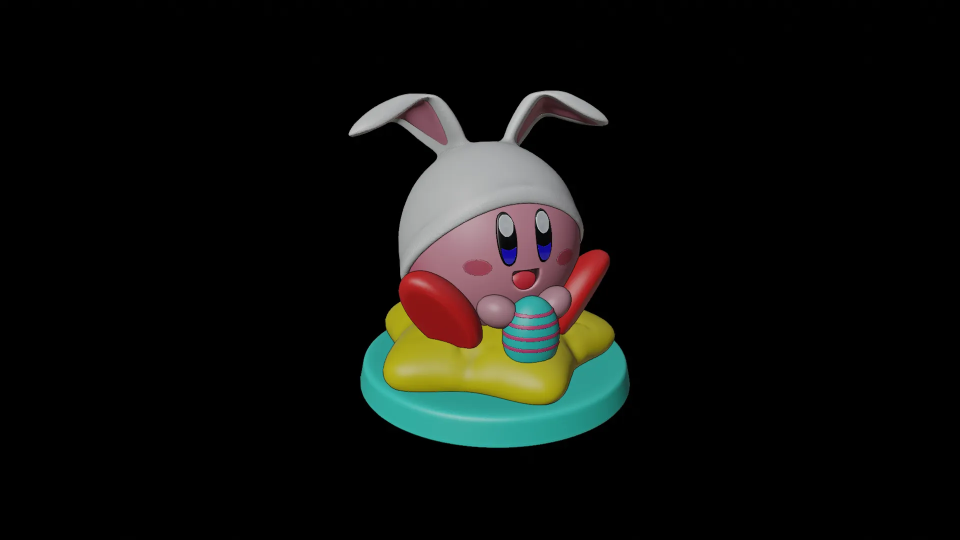 Kirby Easter Figure