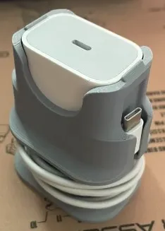 Apple 20W USBC Adapter Charger Caddy