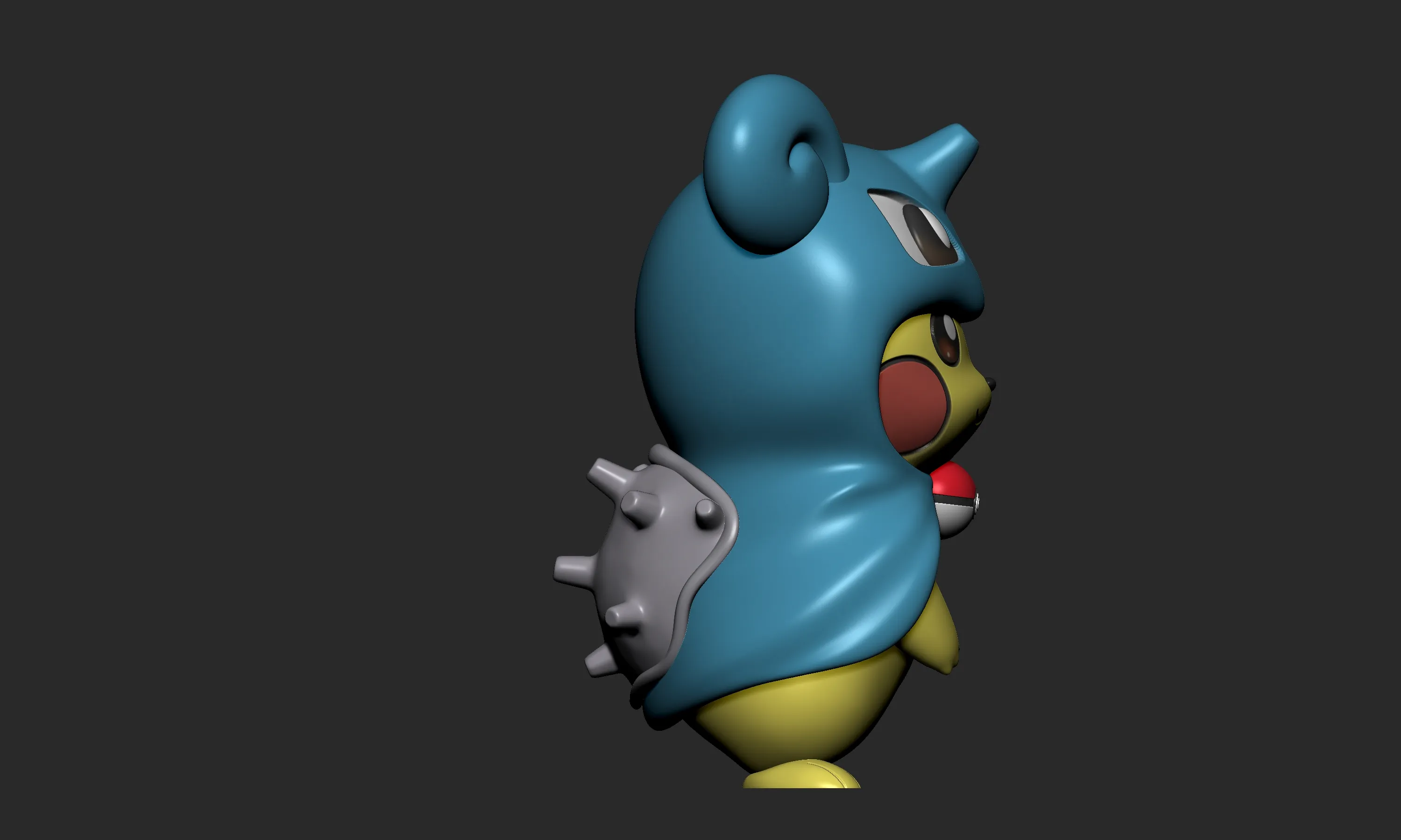 Pokemon - Pikachu Cosplay Lapras