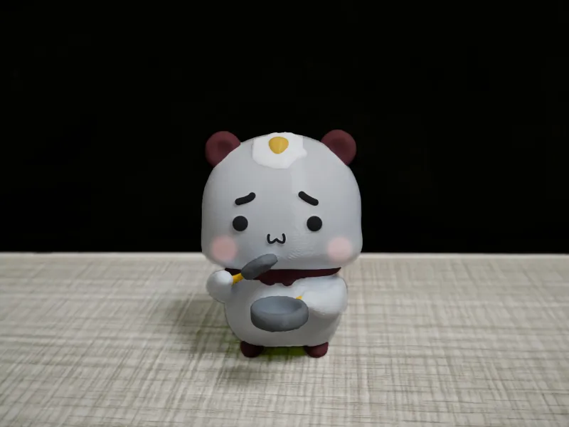 Couple Bear-Poached egg_Pan_Yier