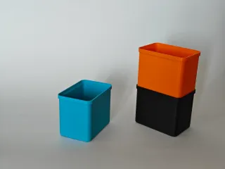 Stackable Desk Organizer Bins | Scalable