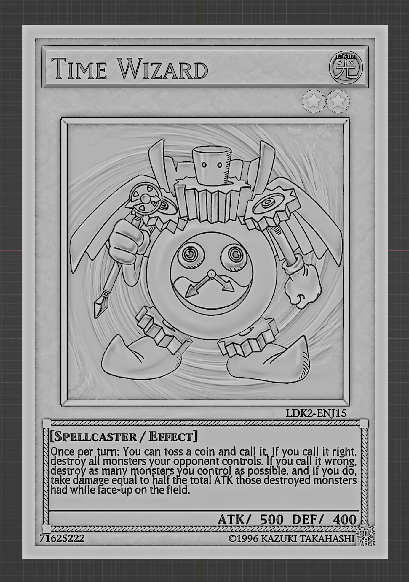 yugioh cards time wizard Duelist Pack Battle City Single Card Common DPBC-EN024 Yu-Gi-Oh! Time Wizard Metal Raiders