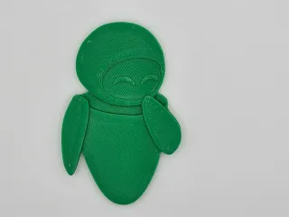 Disney - Eve from Wall-E Keychain and Token