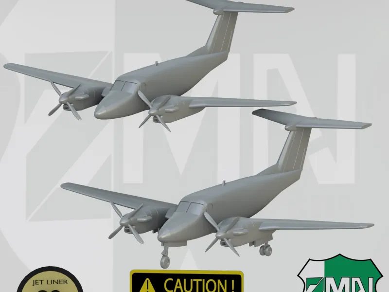 KingAir 200B (4 IN 1) (ASP+BSP)