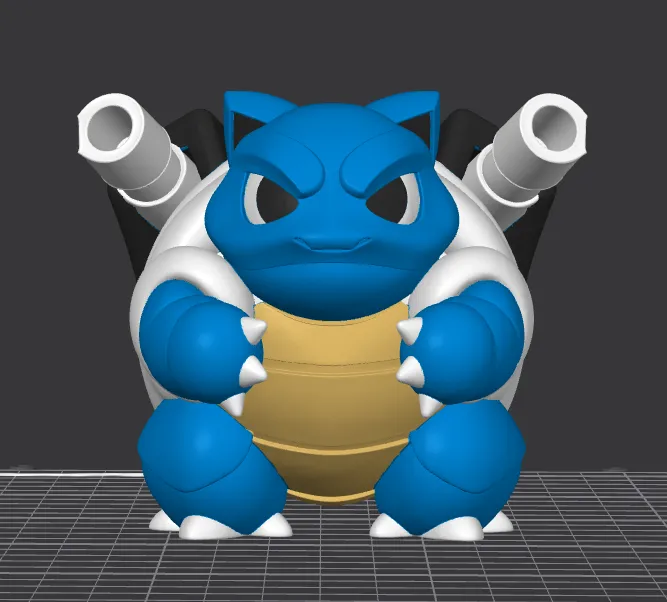 Blastoise Pokemon Multicolor (4 colores)