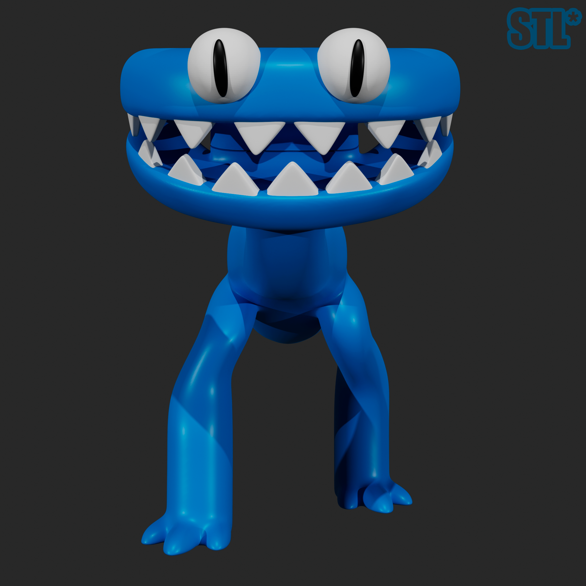 CYAN FROM RAINBOW FRIENDS CHAPTER 2 ROBLOX GAME V.2, 3D models download