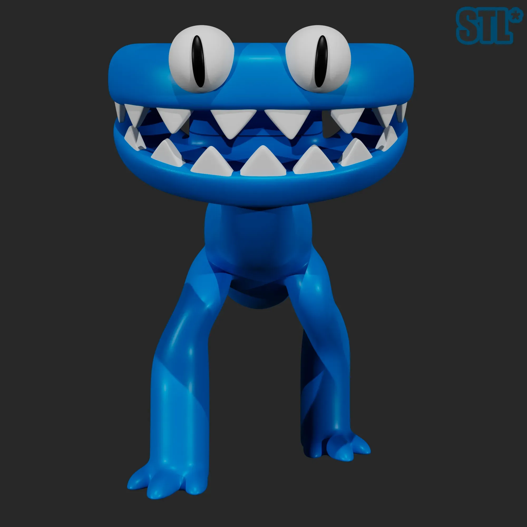STL file BLUE FROM RAINBOW FRIENDS CHAPTER 2 ODD WORLD, ROBLOX GAME