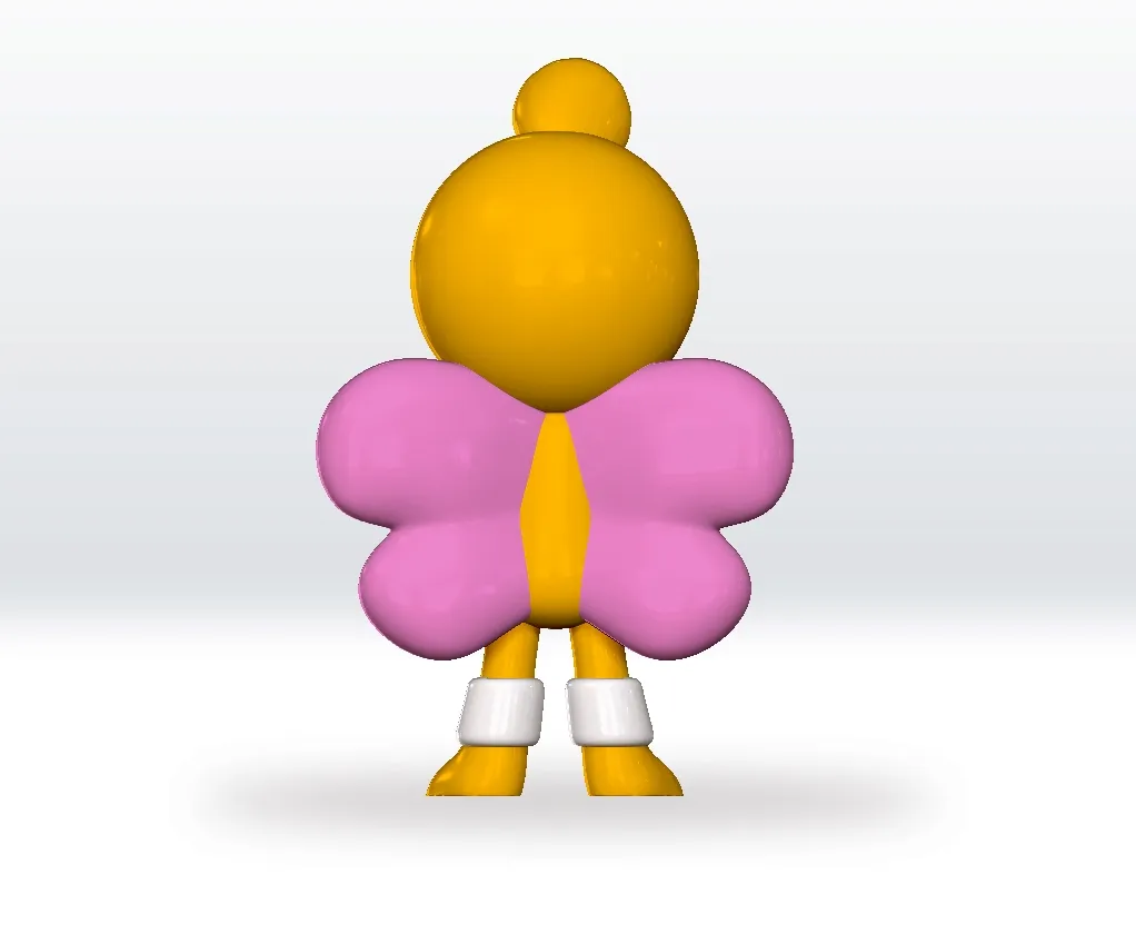 Dandy's World glisten STL 3D Model file Character Fanart
