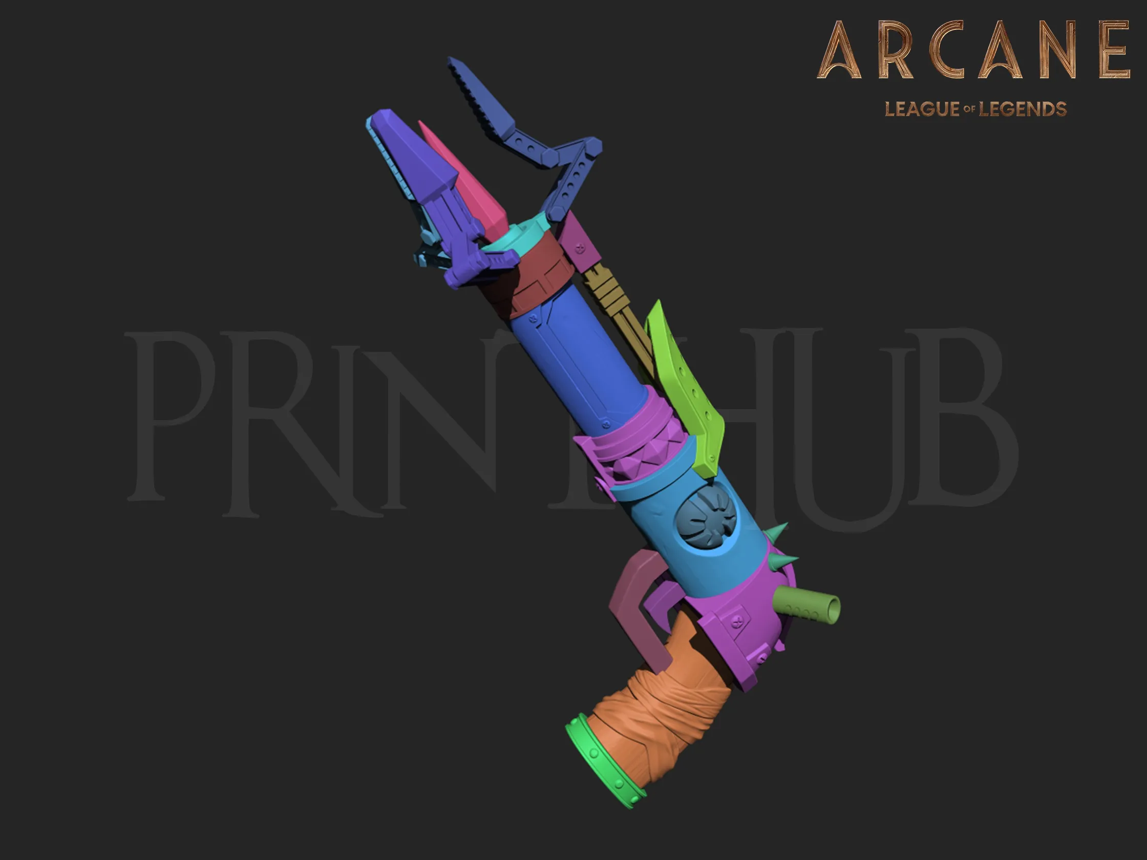 Jinx Zapper gun from Arcane Season 2 League of Legends