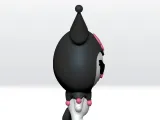 Kuromi Sanrio STL 3D Model Character Fanart-3