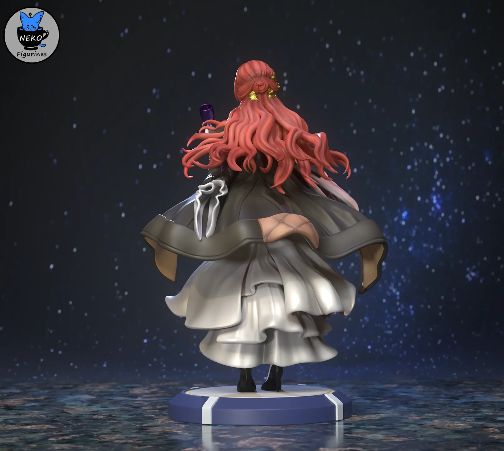 Himeko - Honkai Star Rail Game Figure For 3D Printing