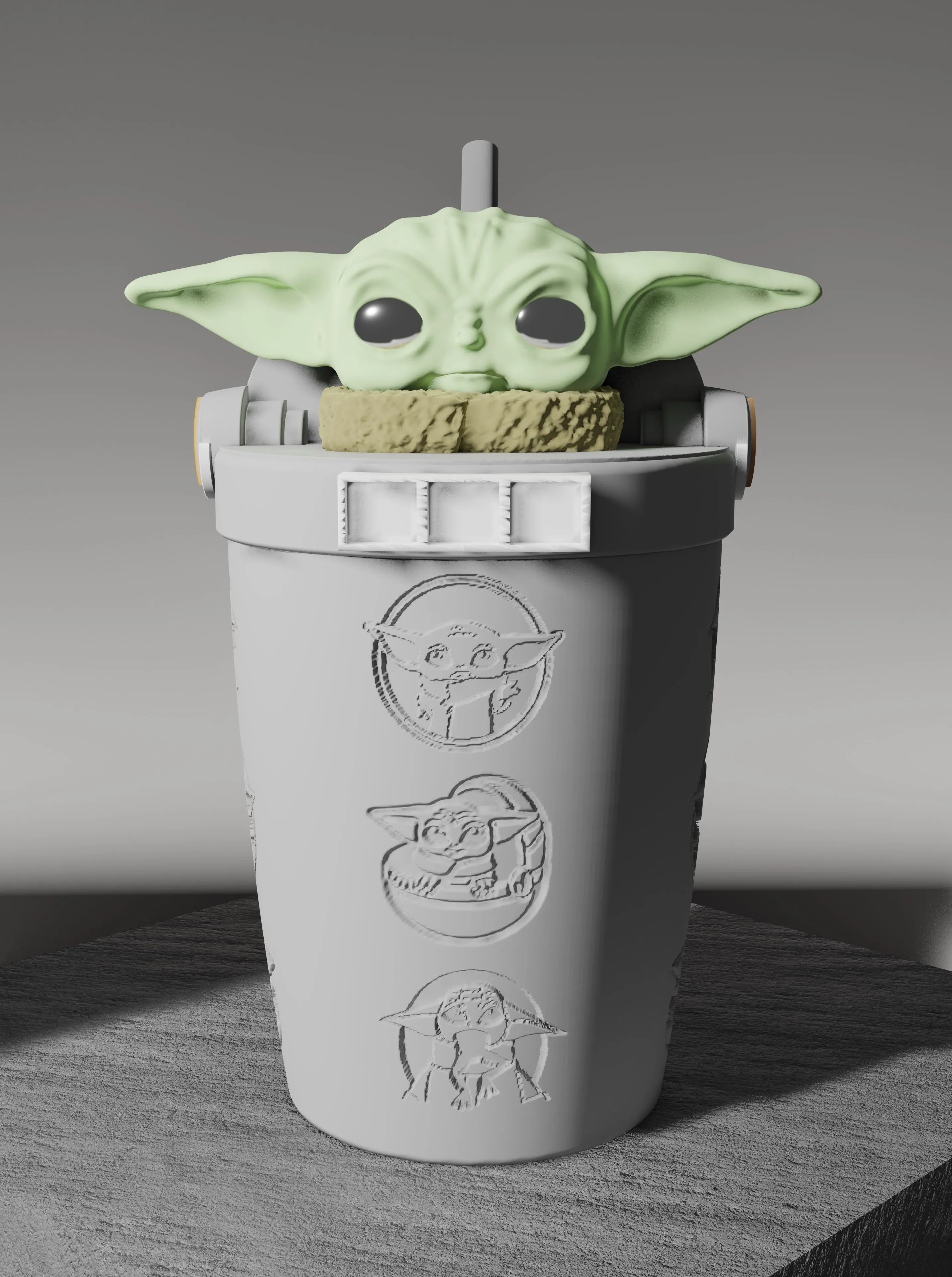 Vaso Baby Yoda