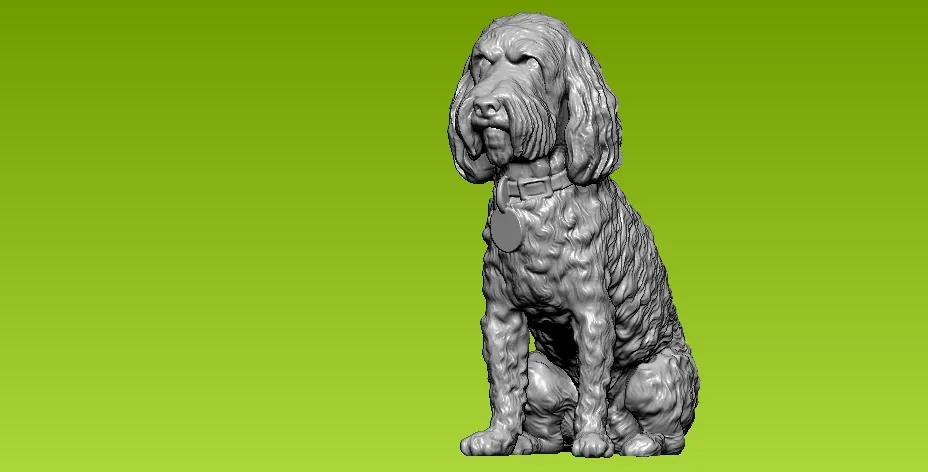 Cocker Spaniel Dog Model - 3D print