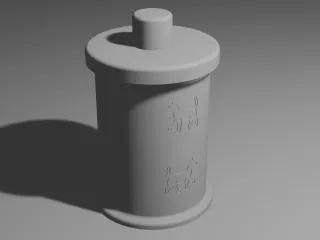 Cat storage cylinder