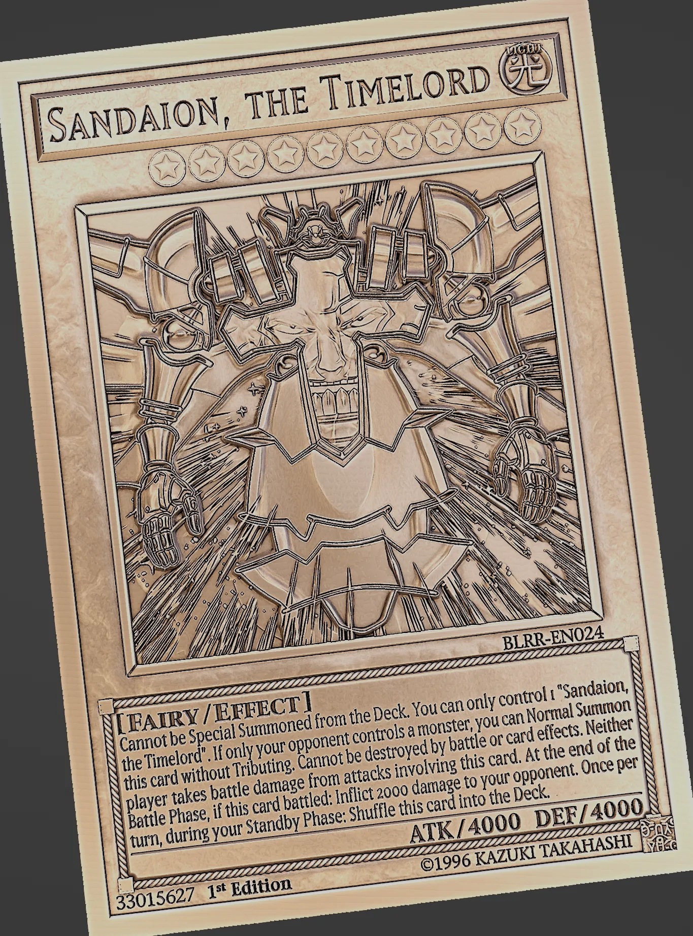 Sandaion, the Timelord - yu-gi-oh!