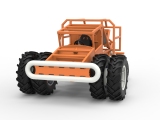 Racing Combine Harvester Base Scale 1:25-2