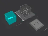 Diamond Minecraft Lamp-3