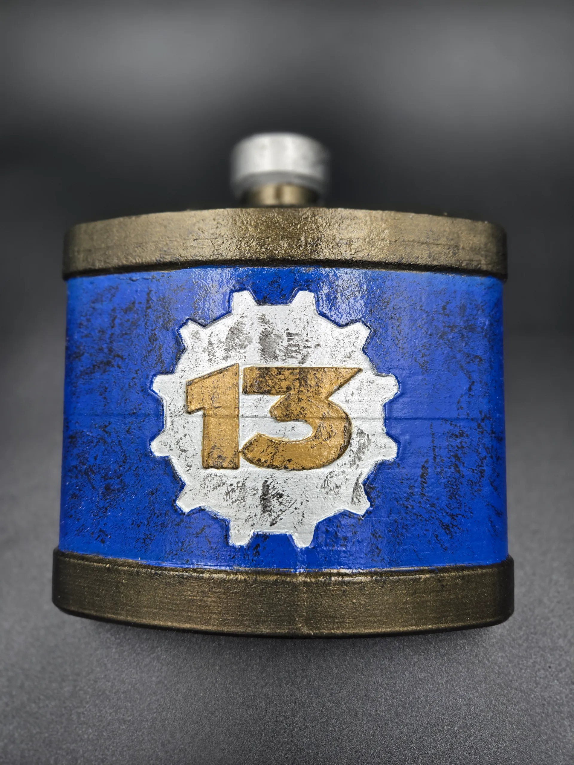 Fallout Vault 13 Canteen Prop - Fallout 2 Game FREE-0