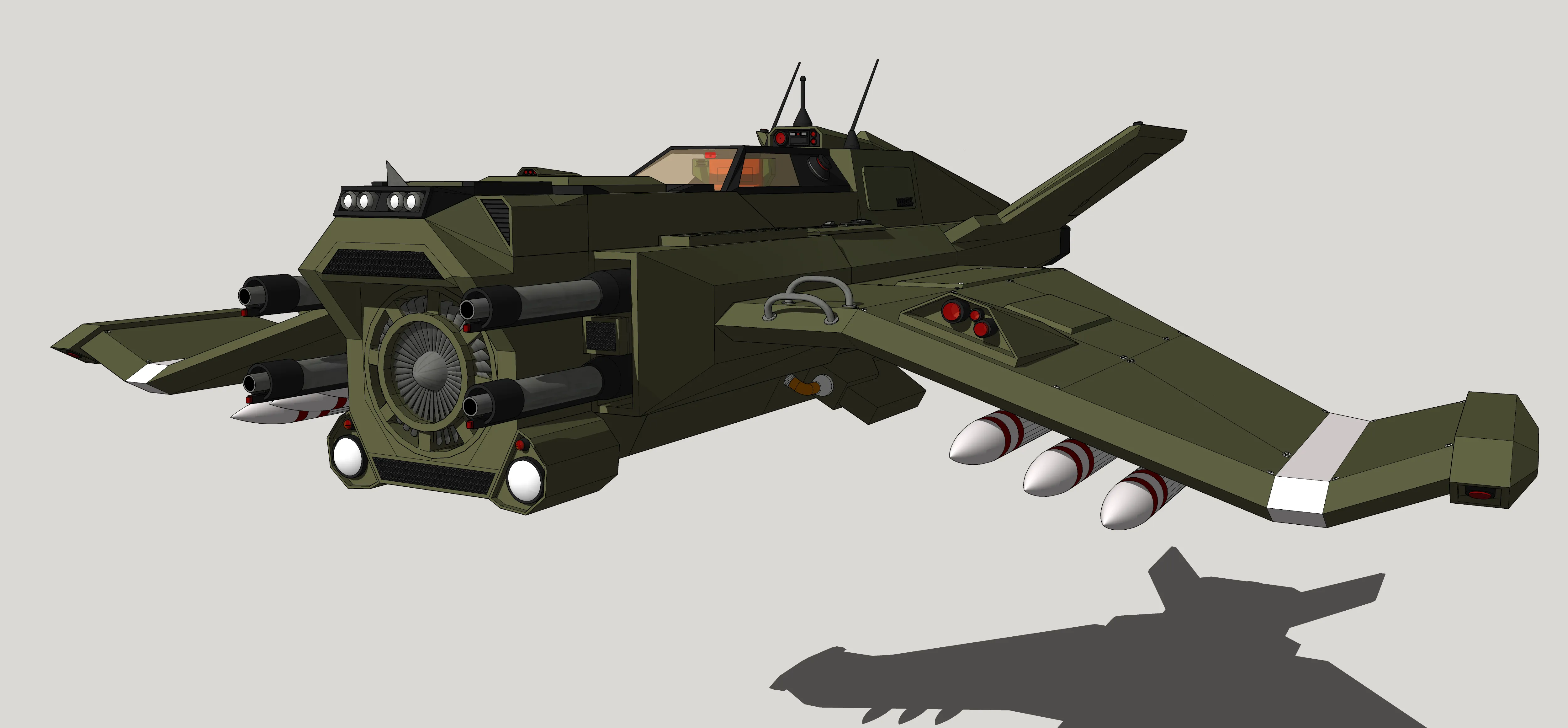 Voss Pattern Lightning Strike Fighter Warhammer 40k