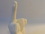 F*ck 2024 Christmas Glove Middle Finger Ornament-2