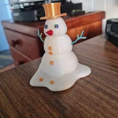 Melting snowman-0