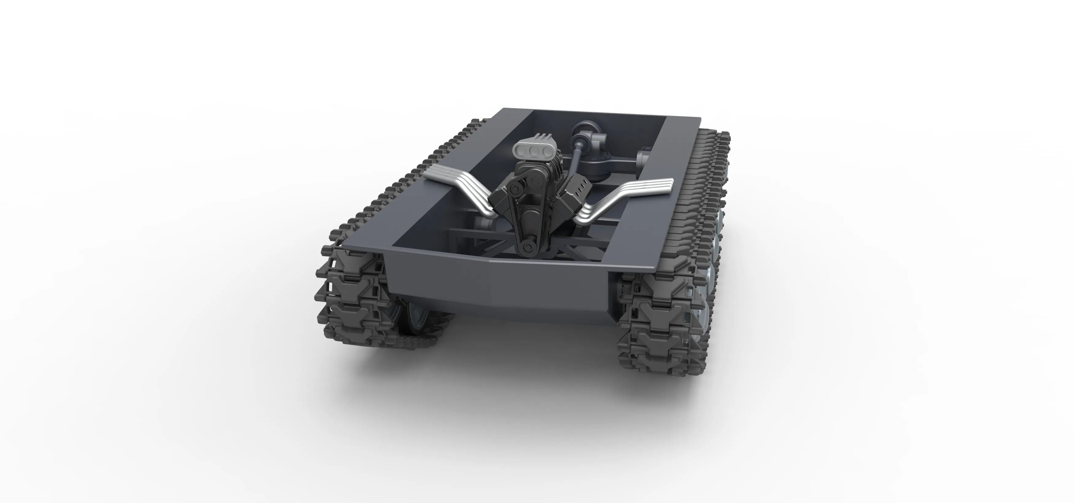 Vintage Monster tank Base Version 3 Ölçek 1:25