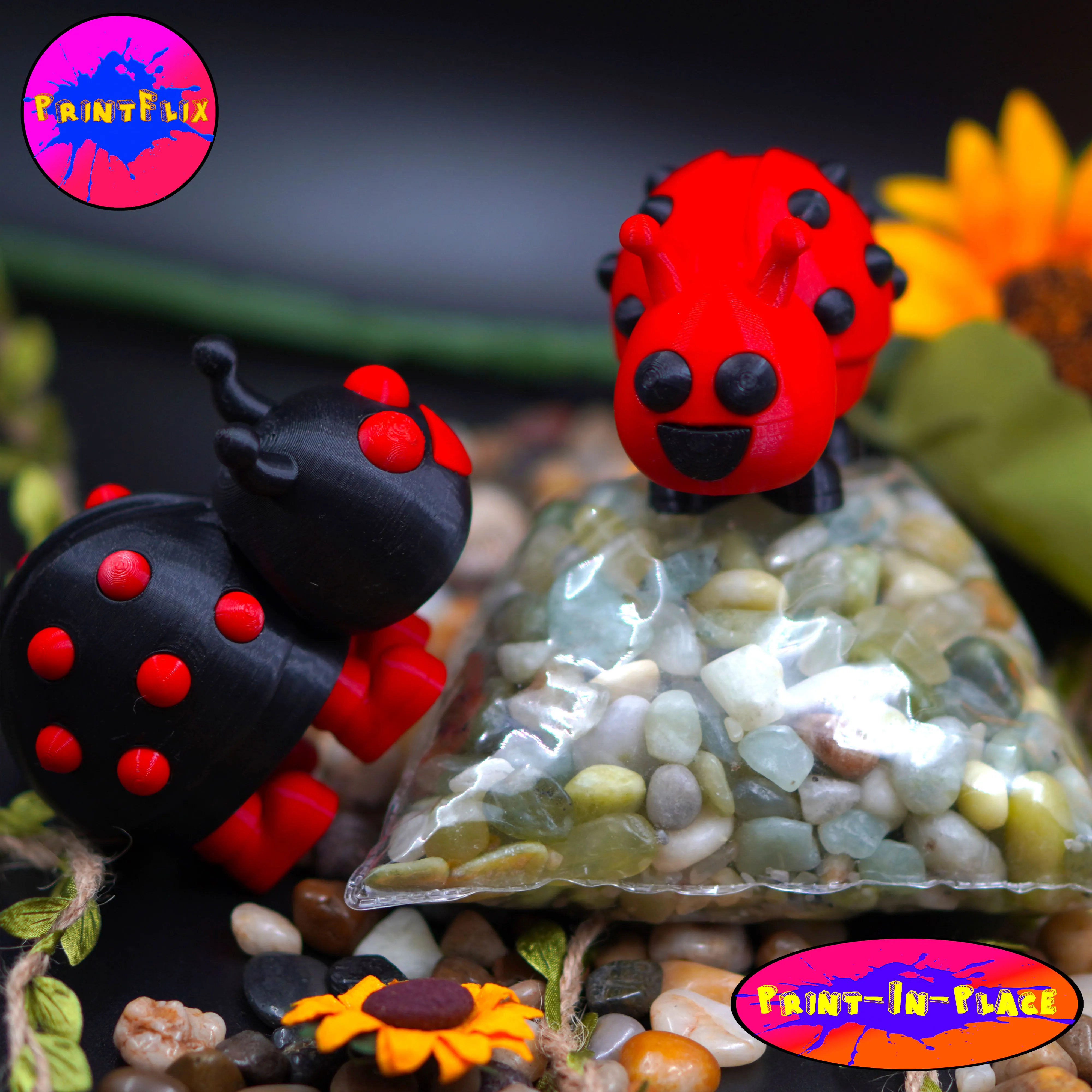 SIMPATICA COCCINELLA FLESSIBILE