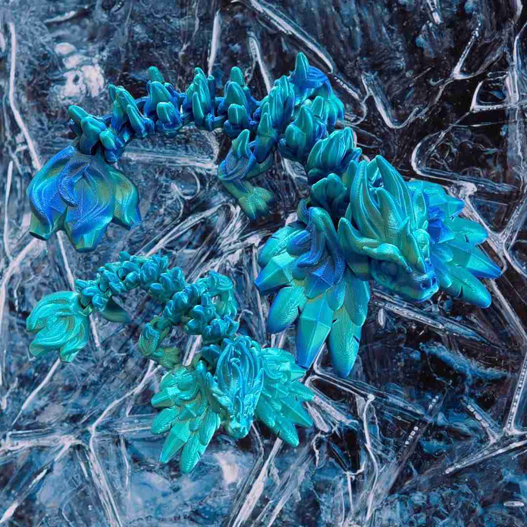 Spike Ice Crystal Dragon 3D models download Creality Cloud