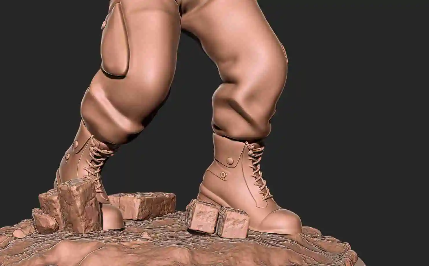 STL file Guile from Street Fighter 👤・3D printing design to