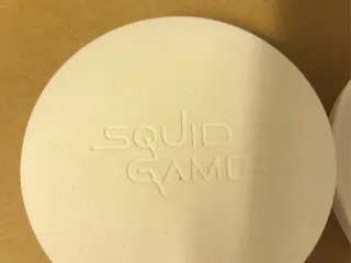 Squid Game Cookie Dalgona Sugar Honeycomb Candy (Life-sized)