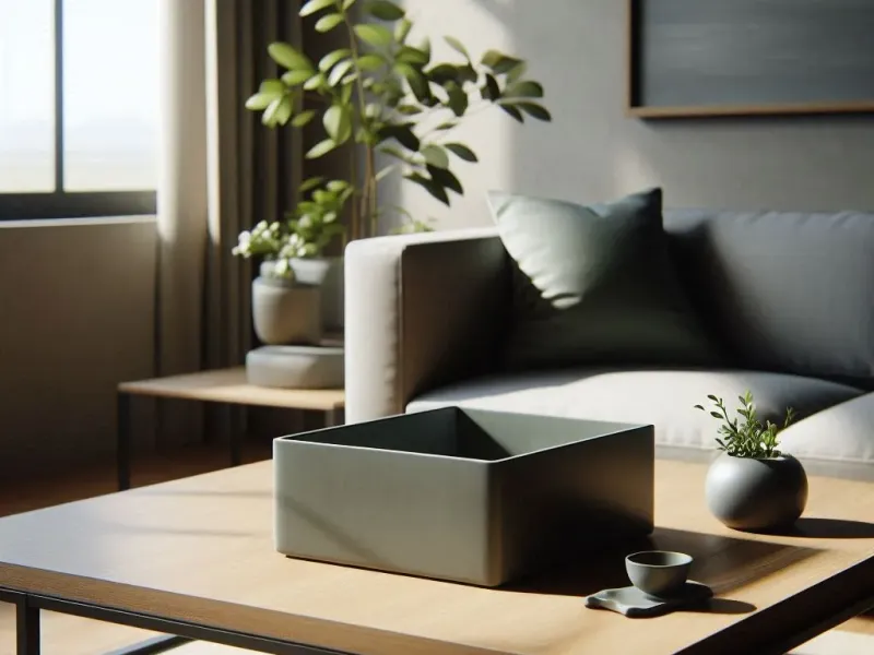 Minimalist Square Catch-All Tray – The Perfect Modern Accent