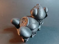 Tiny Button Teddy Bear-3