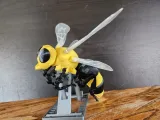 Articulated Bee - Poseable 3D Model-0