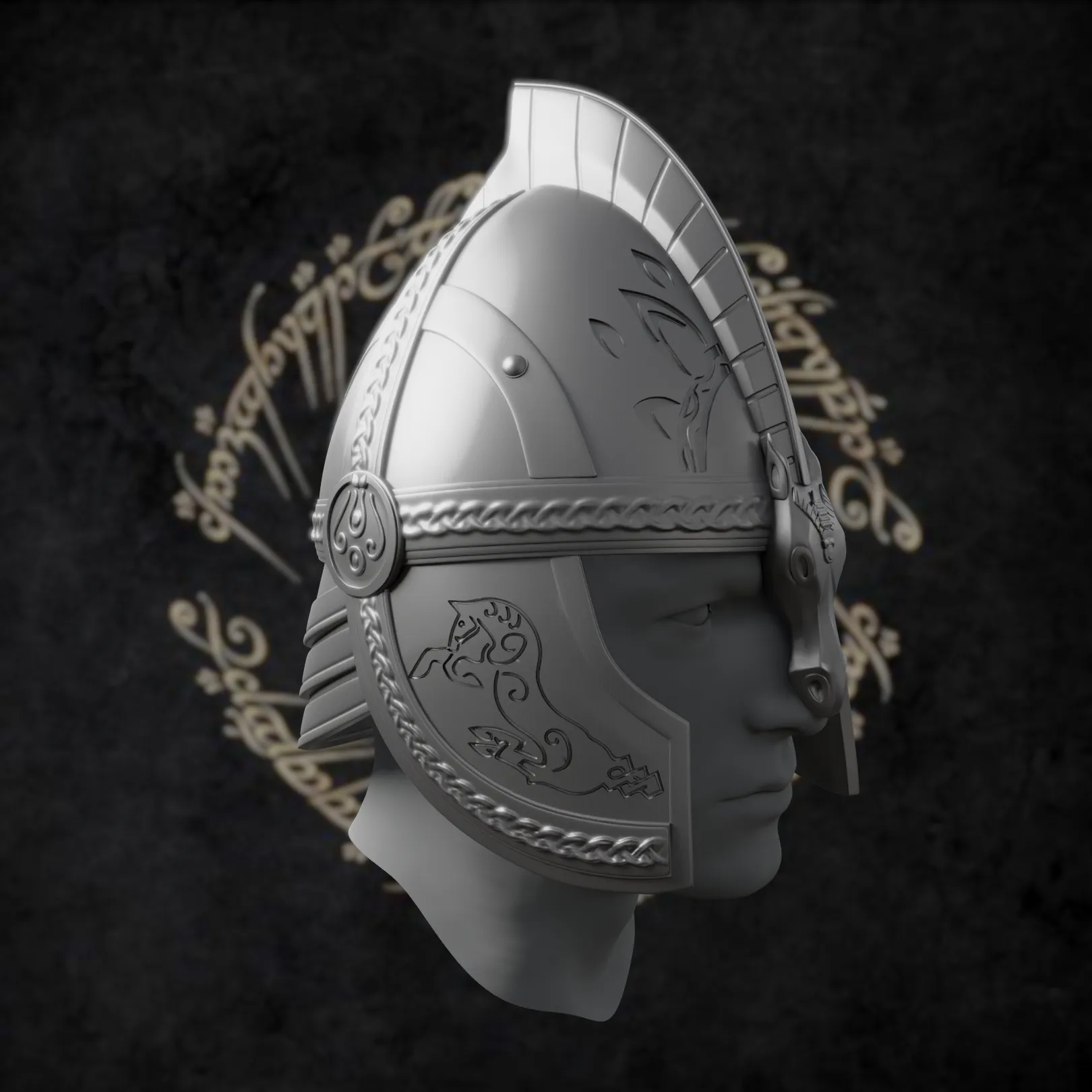 Éomer Helmet - Lord of the Rings Cosplay