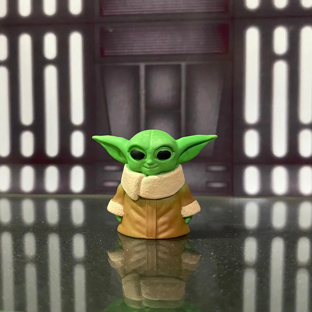Din grogu baby yoda star wars vintage toy