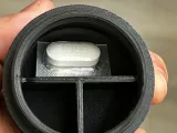 Threaded Lid Storage Container – 3 Compartments-7