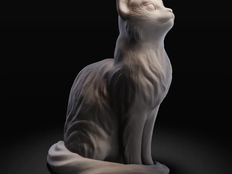 Gato sentado