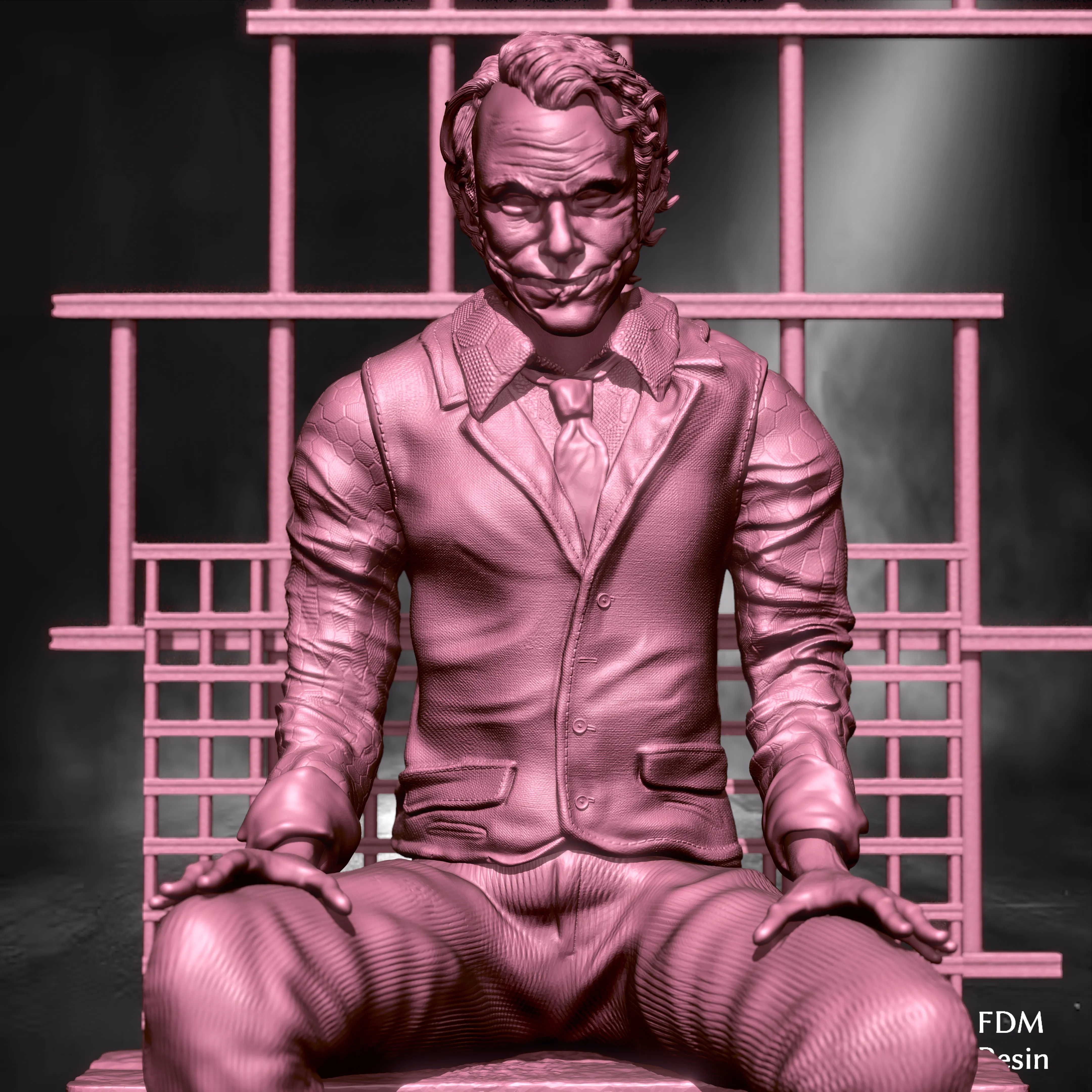The Joker Bust – The Dark Knight (Heath Ledger) Fan Art 🃏🔥