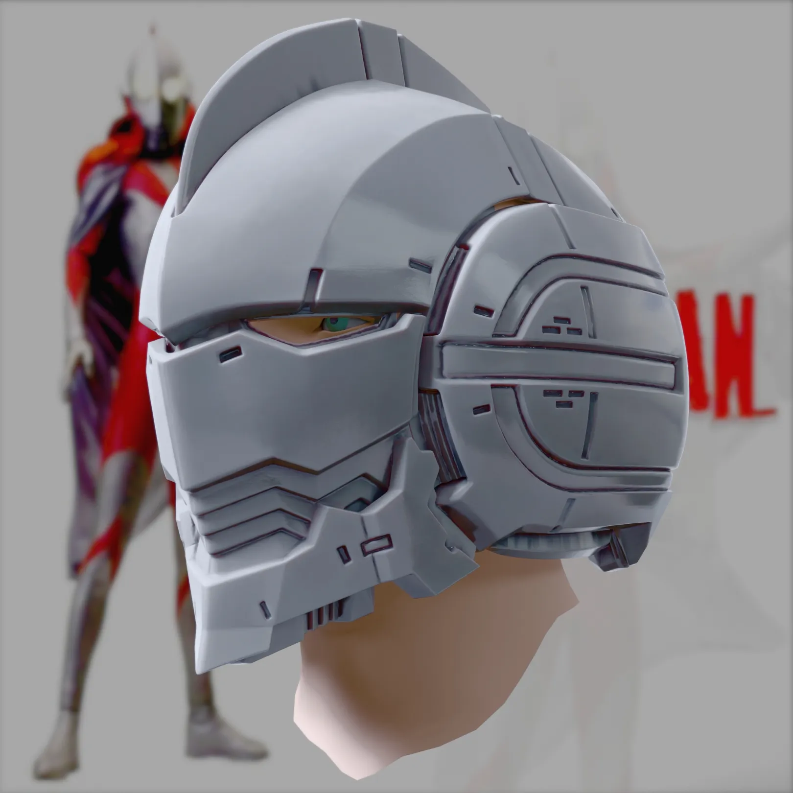 Ultraman Helmet Cosplay