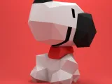 Snoopy low poly-2