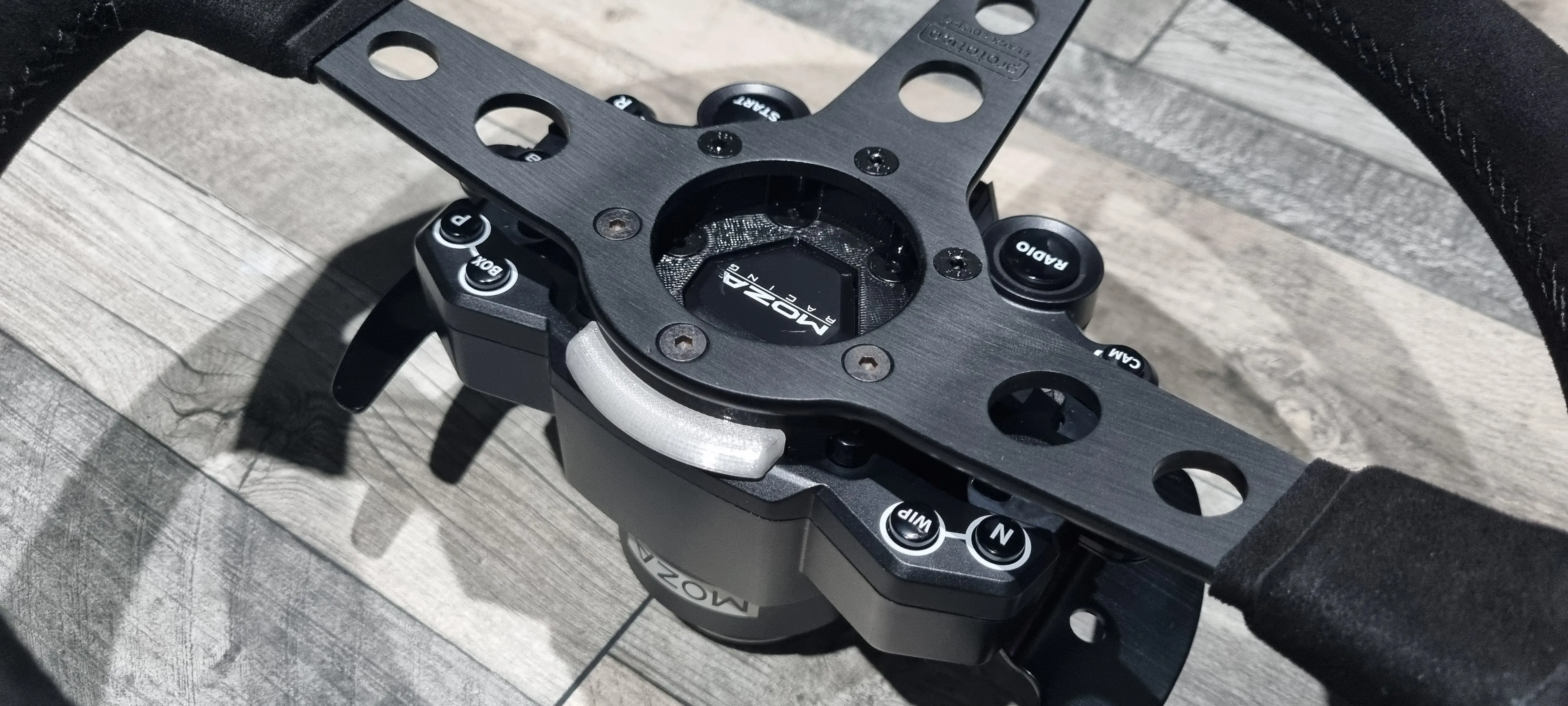 Moza ES Wheel Adapter to 70mm V2 With Light Projector