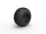 Offroad tire 134 Scale 1:25-1