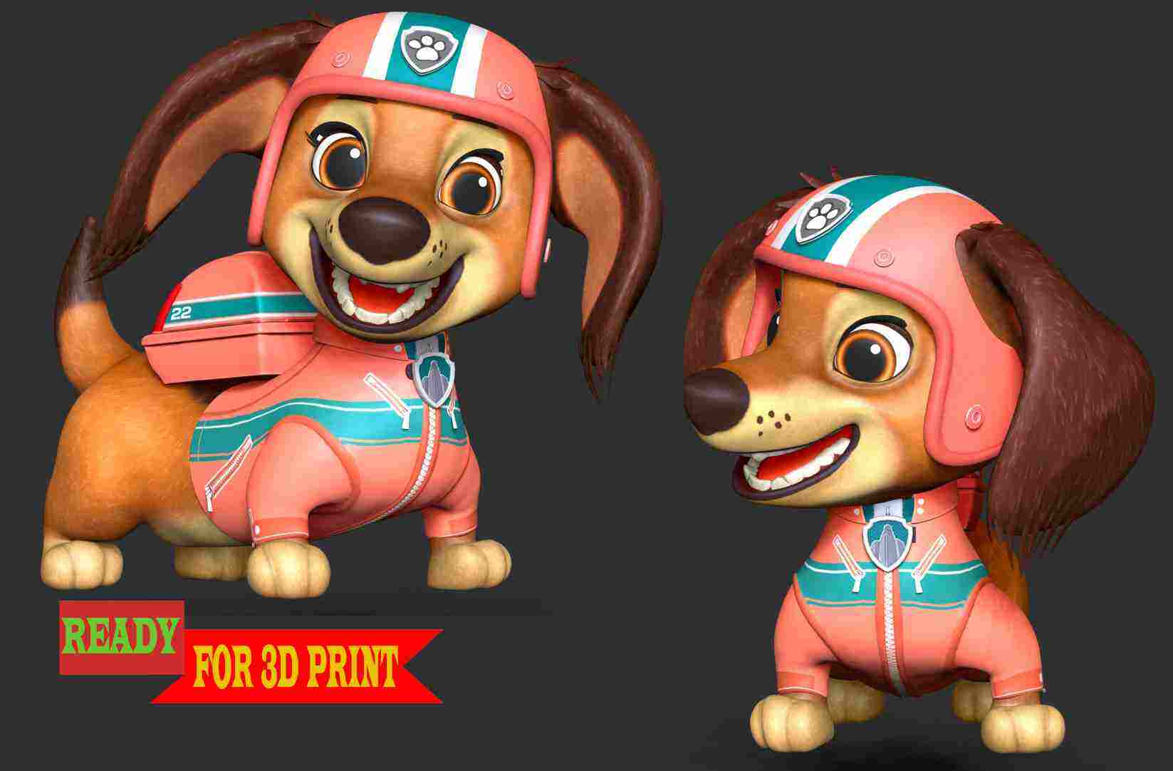 Liberty PAW Patrol The Movie, 3D models download