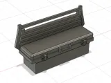 1/18 Coffre de boite camion / Truck bed chest-0