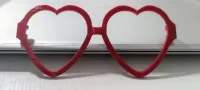 San Valentine Glasses with Love and Heart-2