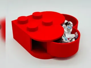 Heart Brick Stackable Desk Box