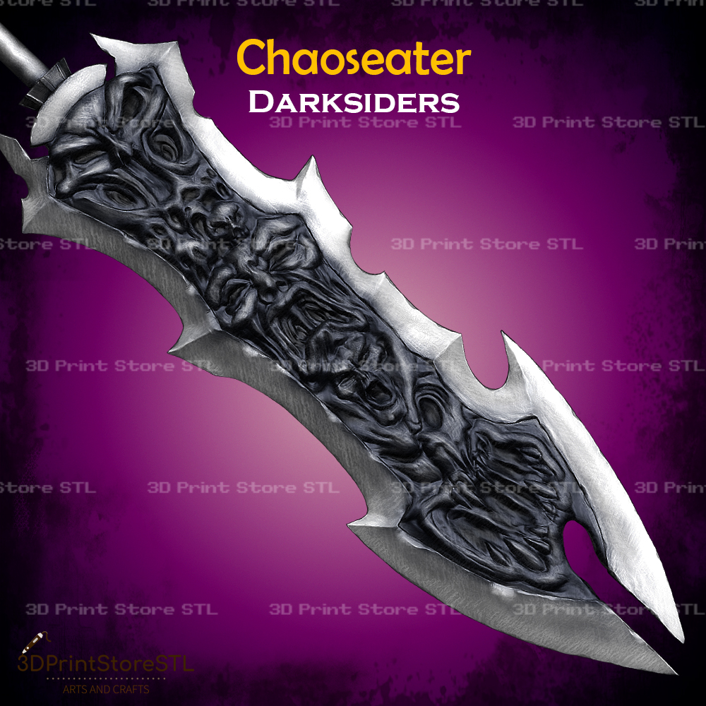 Chaoseater Cosplay Darksiders - STL File | 3D-Modelle herunterladen ...