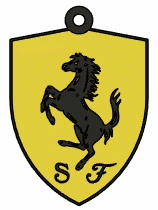 Scudetto Ferrari base giallo.gif