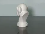 Zen monkey Bust Sculpture-5